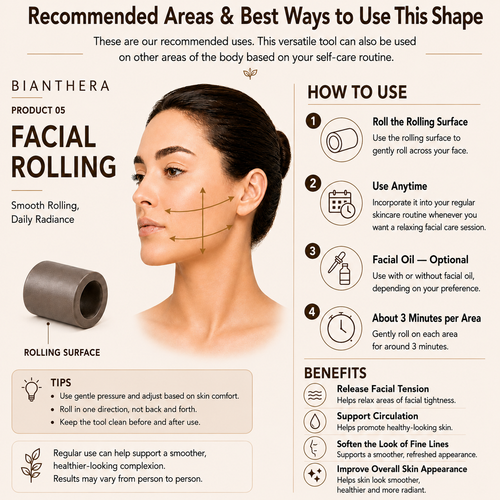 Bian Stone Gua Sha & Massage Tool | An ancient  Healing Stone（roll）