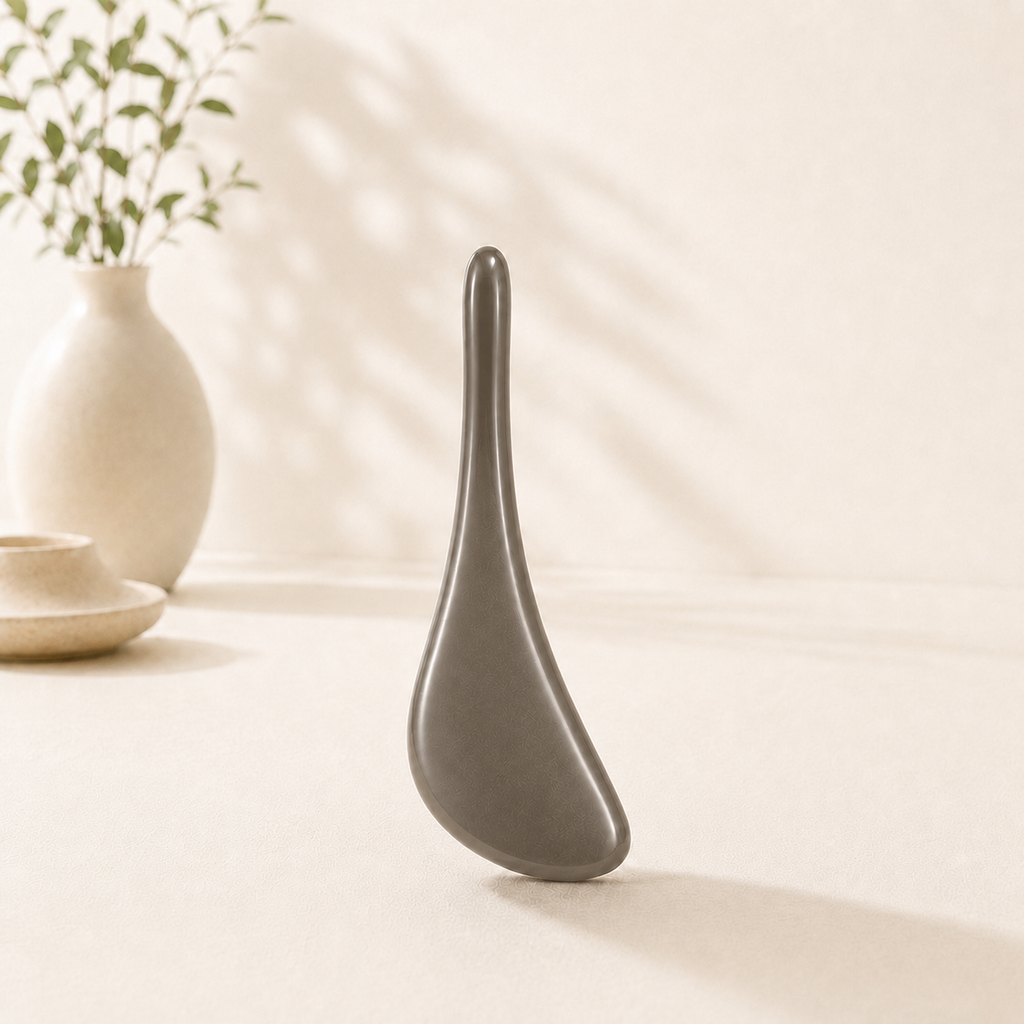 Bian Stone Gua Sha & Massage Tool | An ancient  Healing Stone（Fascia-releasing wand）