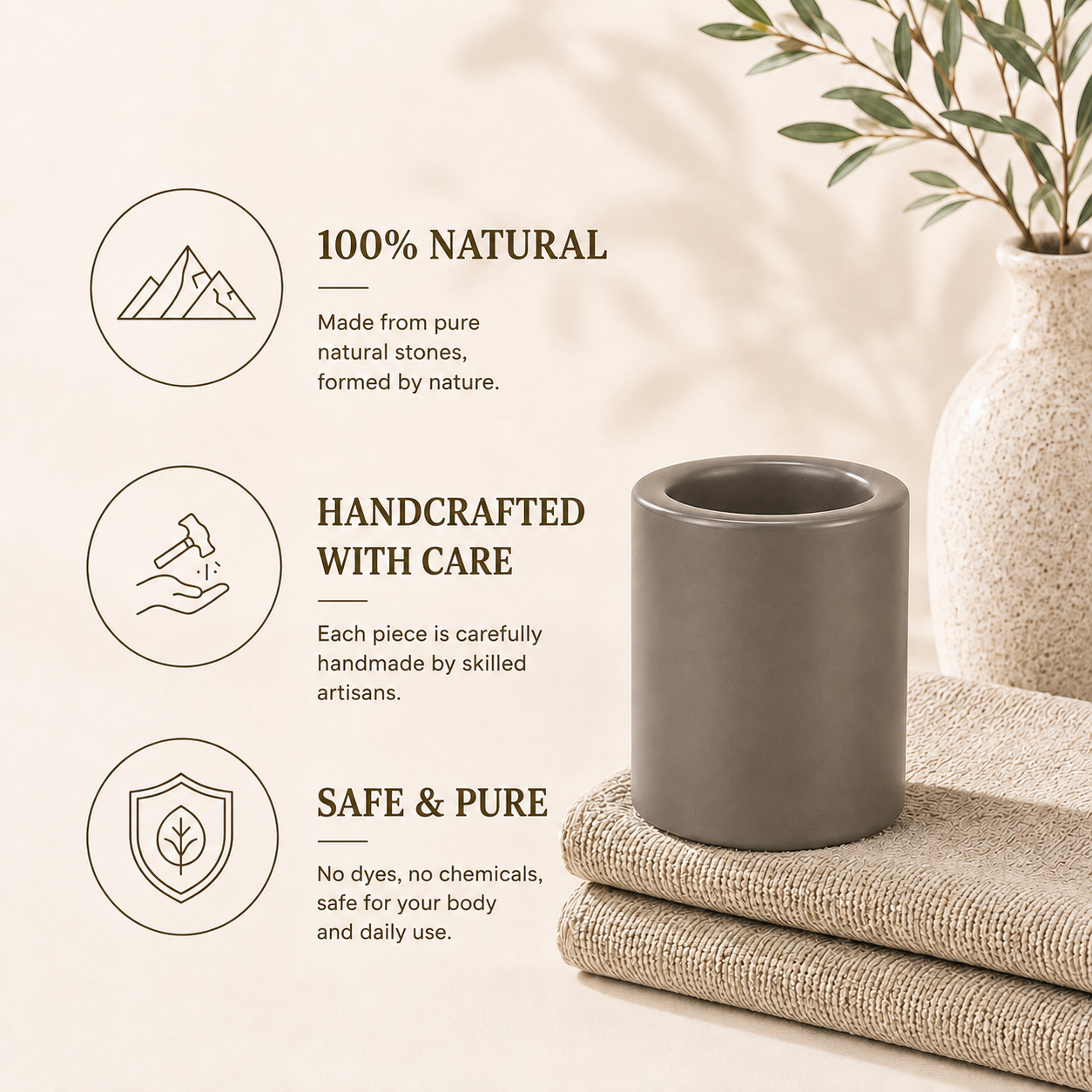Bian Stone Gua Sha & Massage Tool | An ancient  Healing Stone（roll）